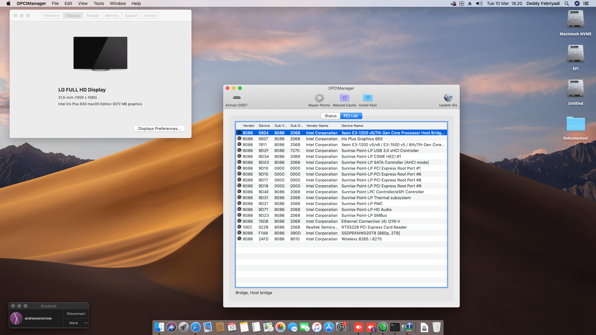 Intel NUC BOXNUC7i7BNH [KabyLake   Intel Iris Plus 650] 2